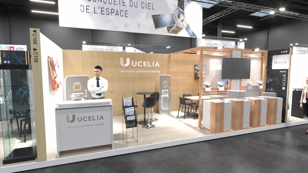 Ucelia Paris Air Show Booth